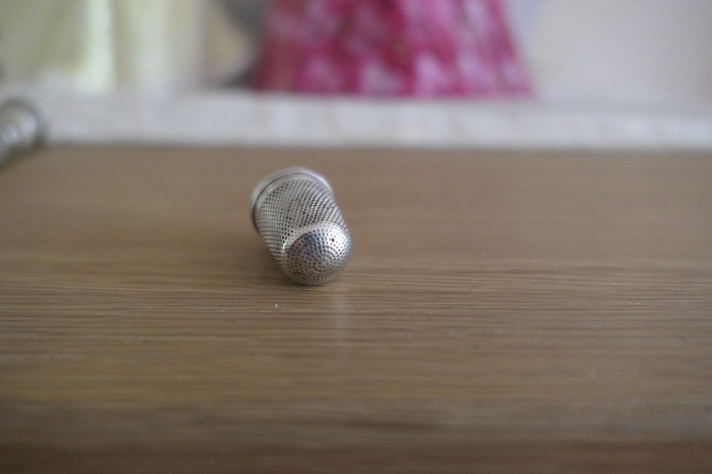 Silver Thimble Lot 2 Hallmark