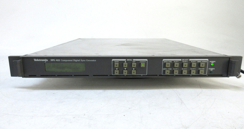 Tektronix SPG 422 Component Digital Sync Generator with Rack Rail Kit