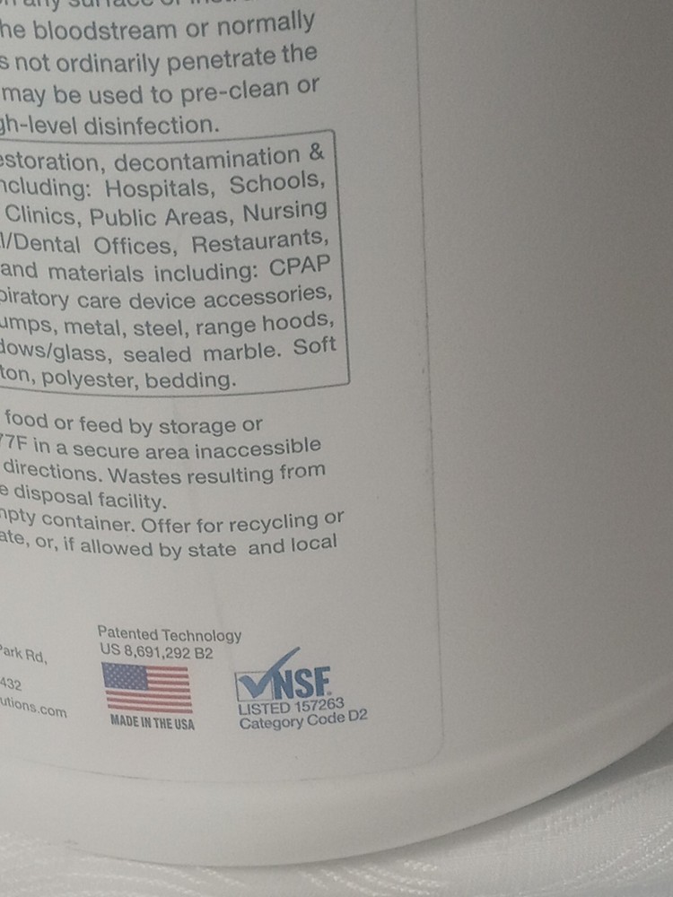 Botanical Disinfectant Solution | Bioesque Gallon 1 Gallon