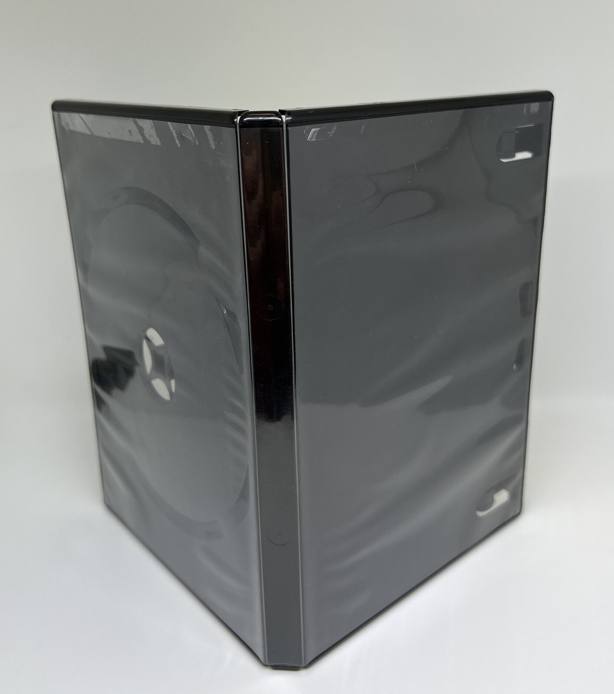 10 TOP QUALITY 14MM SINGLE DVD CASE FLEXBOX, BLACK, PSD12-LS#9