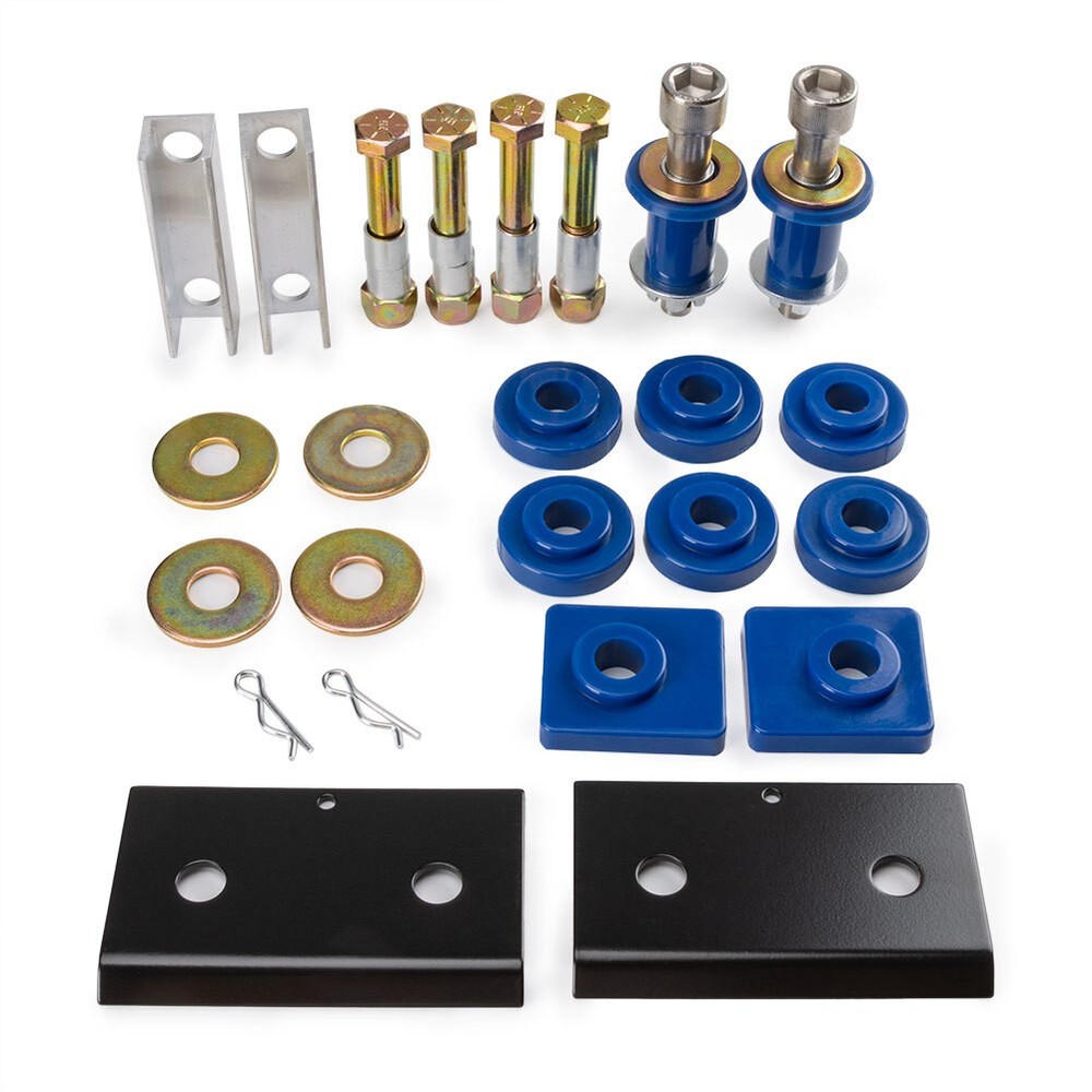 Engine Hood Hinge Pivot Bushing & Mounting Bolt Set Kit Replace For Peterbilt