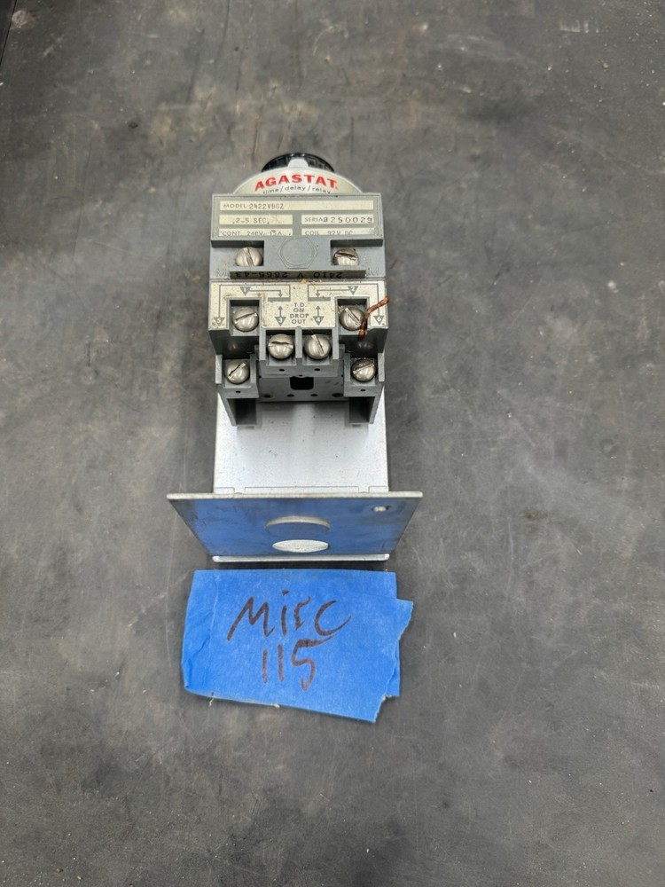Agastat Timing Relay Model 2422