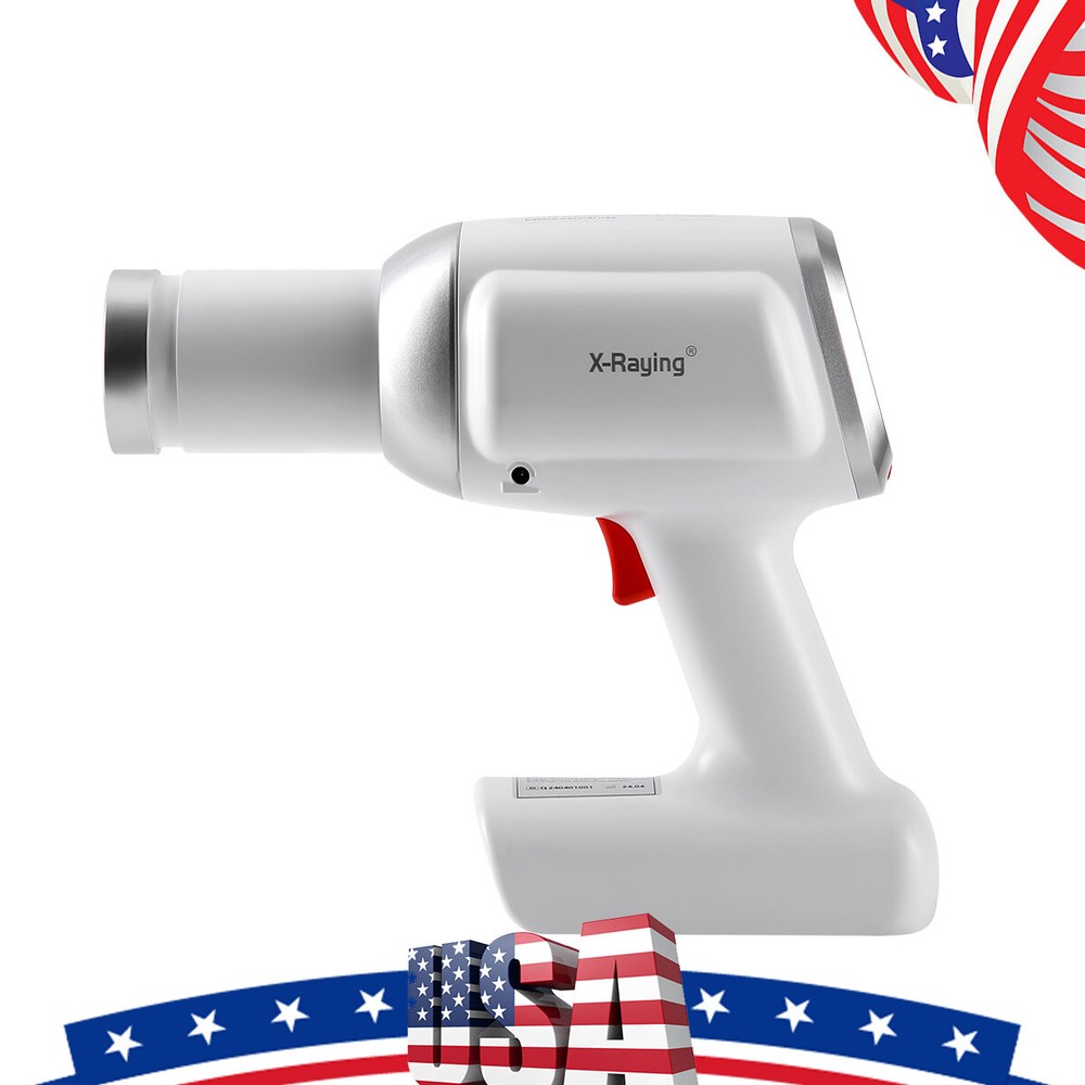 USA Dental Handheld X-rays Unit Machine +Scatter Shield Protective Ring