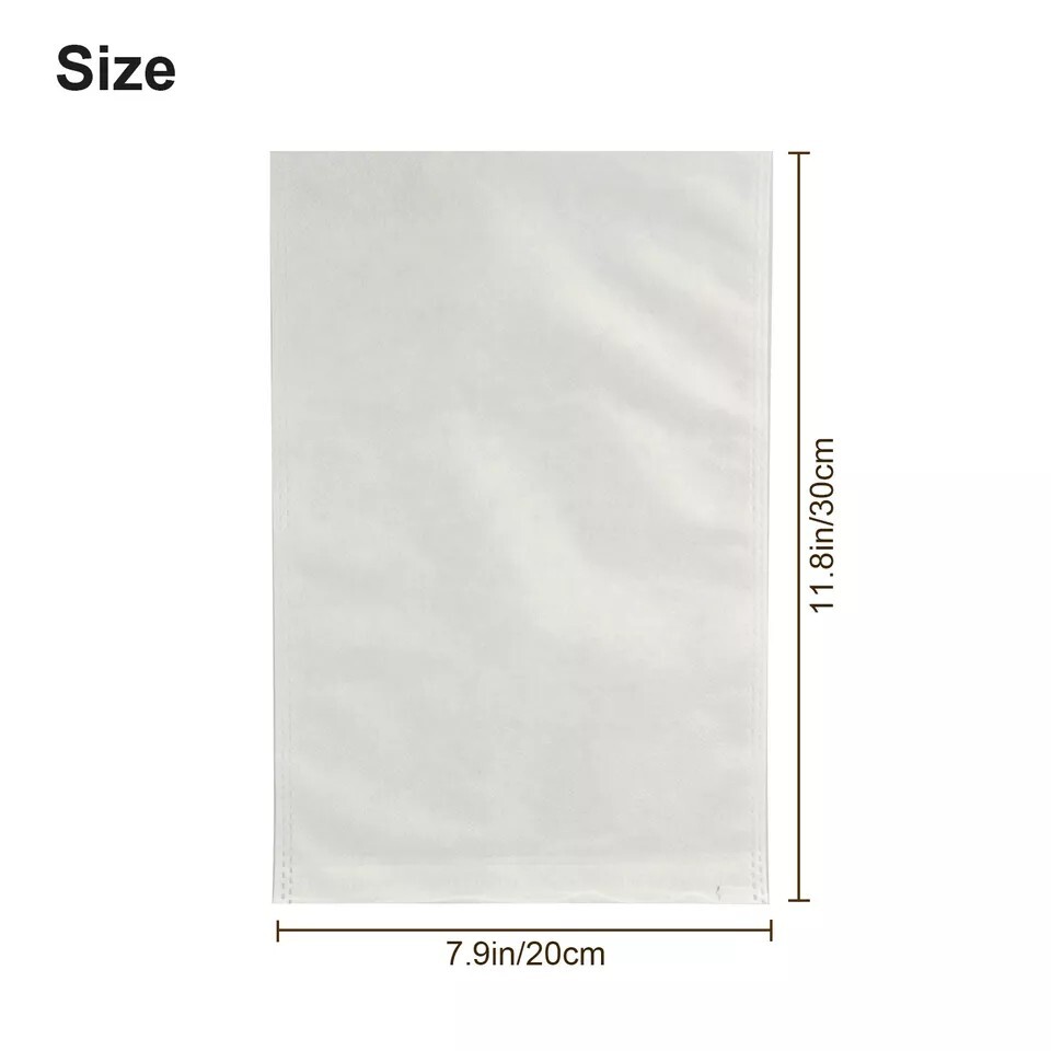 100PCS Garden Plant Fruit Vege Protect Drawstring Bags Against Insect Pest Bird