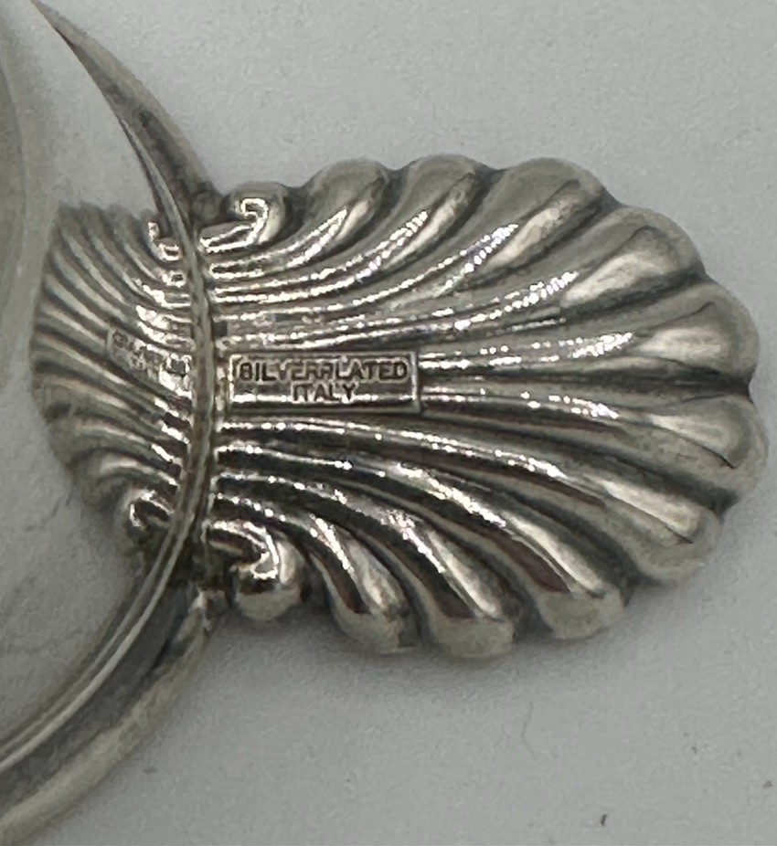 Italian Made Sheffield Co Turn & Pour Silver Plate Jigger