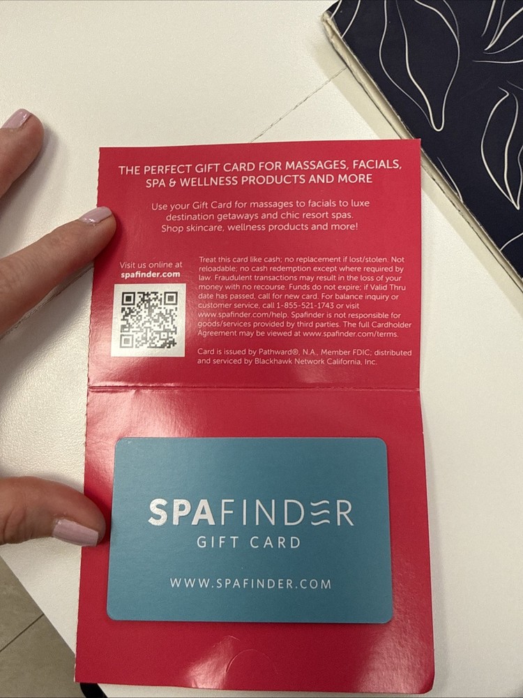 Spafinder Gift Card $50