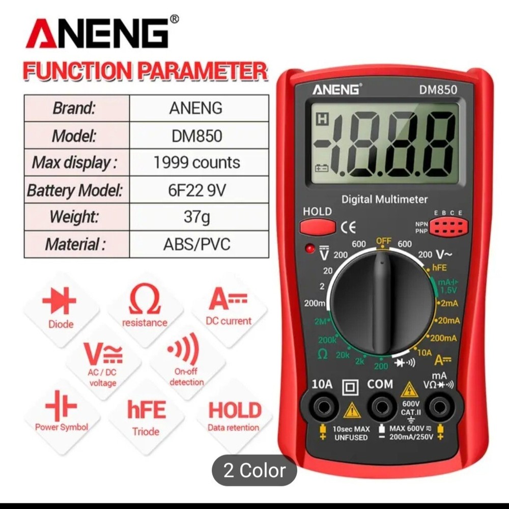 Digital Multimeter ANENG DM850