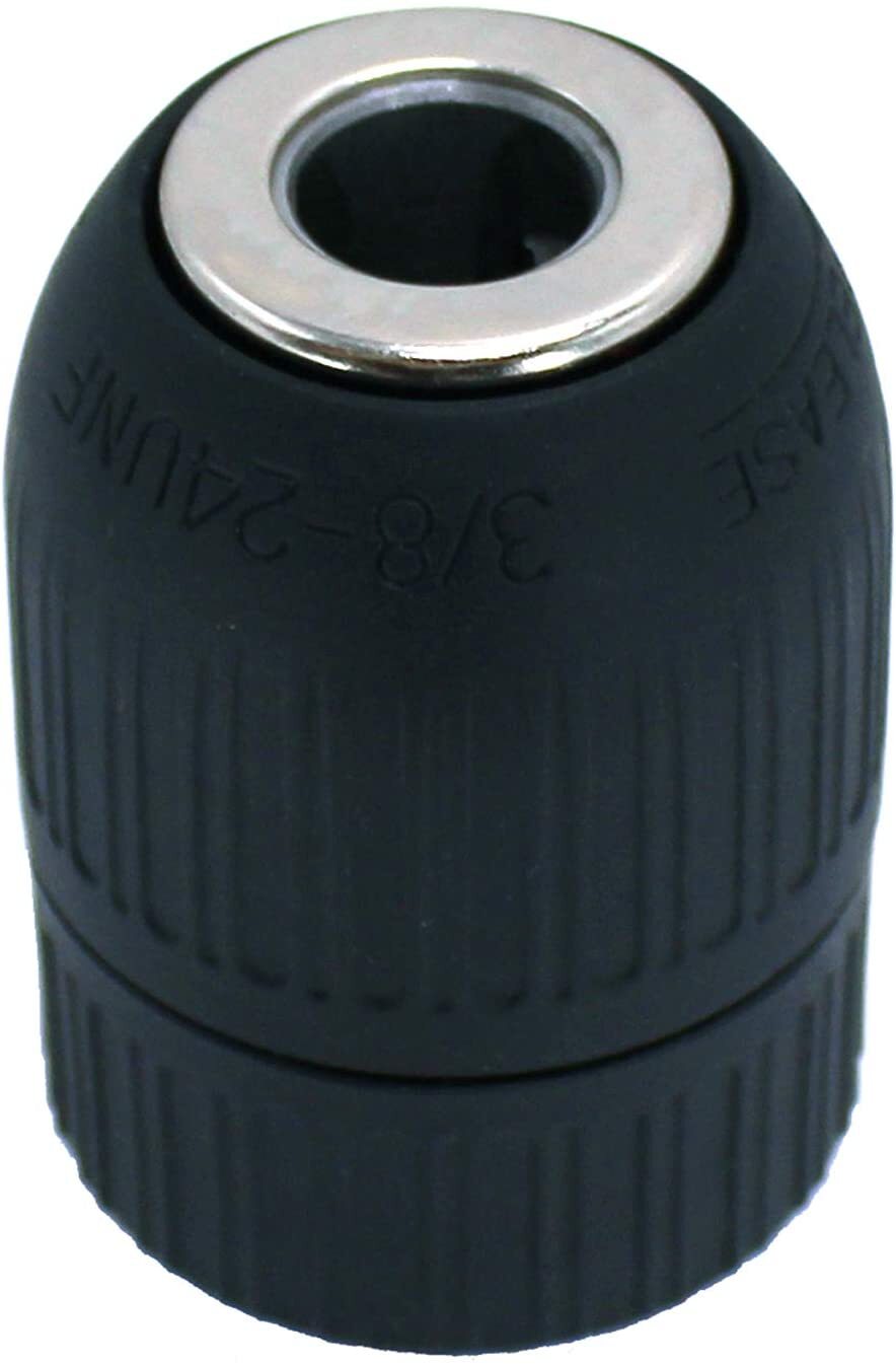 HFS(R) Keyless Drill Chuck 3/8-in Drills with 24 UNF Thread Mount Shaft