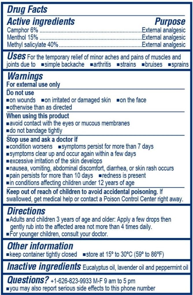 White Flower External Analgesic Balm Oil Pain Relief -20ml/ 0.676fl Oz-Exp:2029