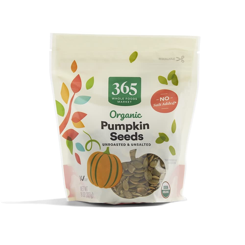 , Organic Pumpkin Seeds, 8 Ounce