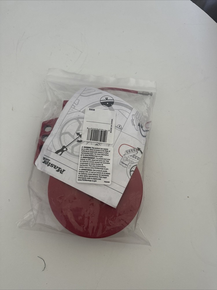 Master Lock S856 Retractable Cable Lockout Device with Steel Cable NEW