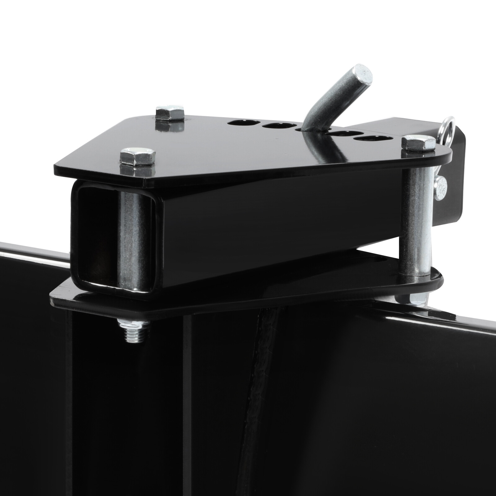 48" Scrape Blade 2" Receiver For ATV UTV Adjustable 0 7.5 or 15 Degrees Scraper