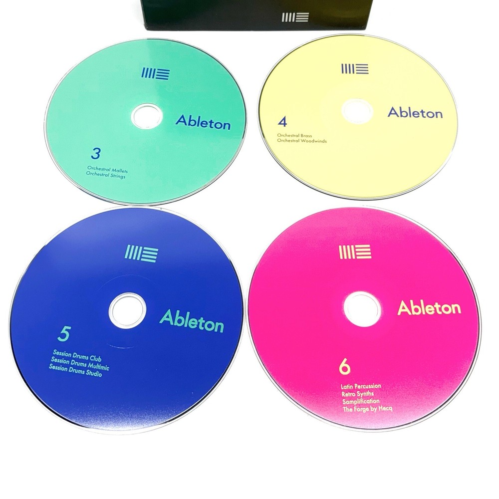 Ableton Live 9 Suite - NO Usable Serial - INCOMPLETE Missing 2 Discs *READ