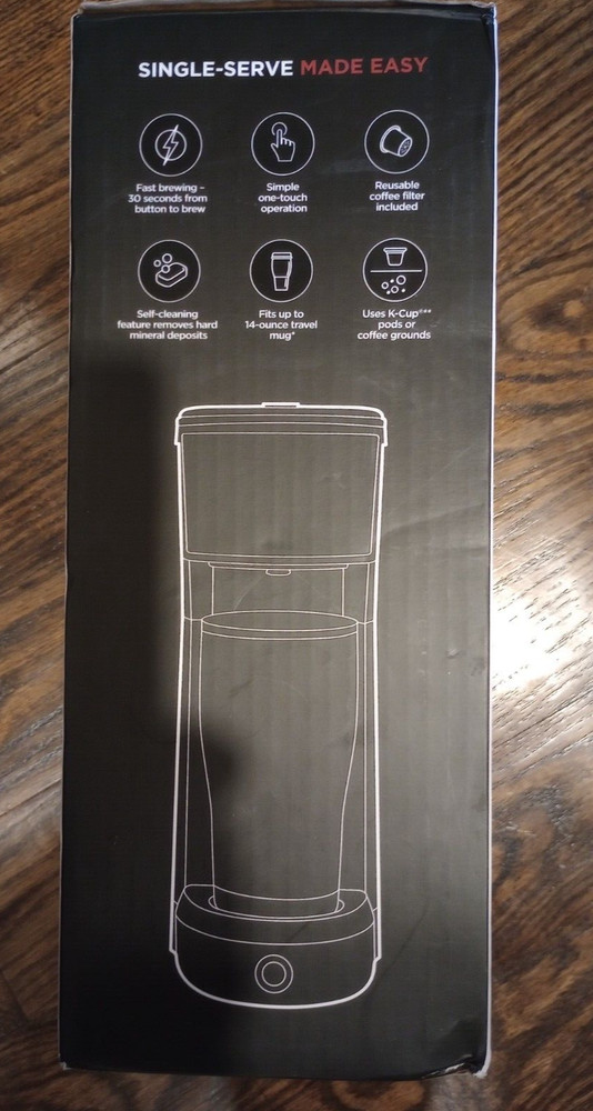 BRAND NEW - Chefman InstaCoffee Single Serve Coffee Maker