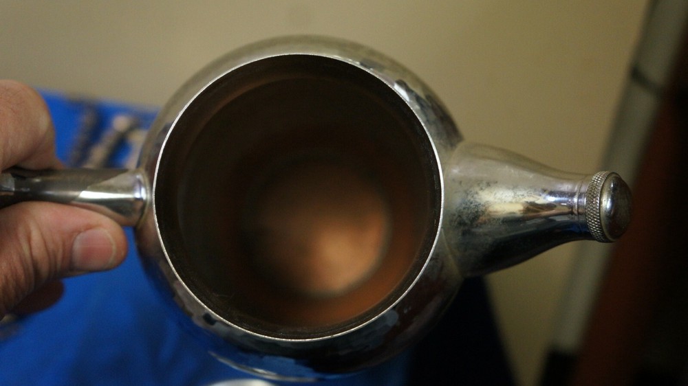 NATIONAL SILVER CO PERMA BRITE CHROME PITCHER