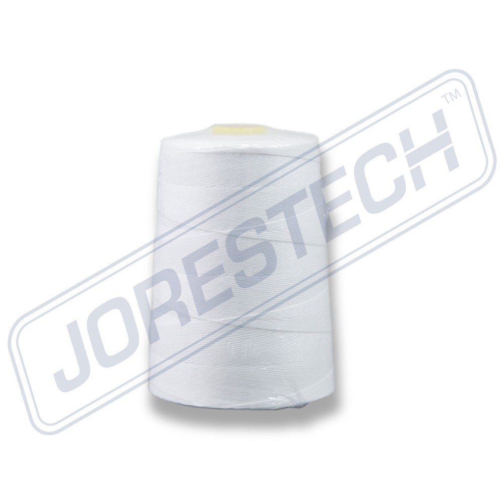New 1 Cones 100% Polyester White  Thread for Portable Bag Closer Stitcher