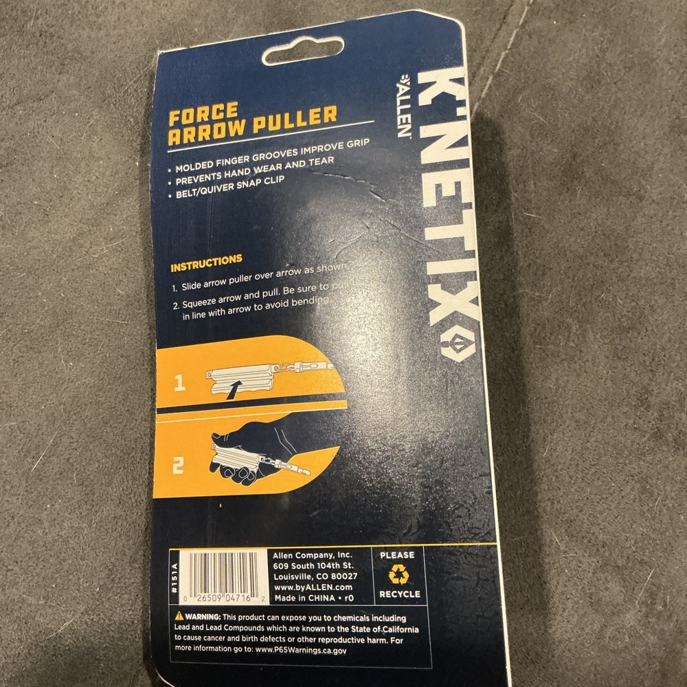 ALLEN K'NETIX FORCE ARROW PULLER ( NEW )