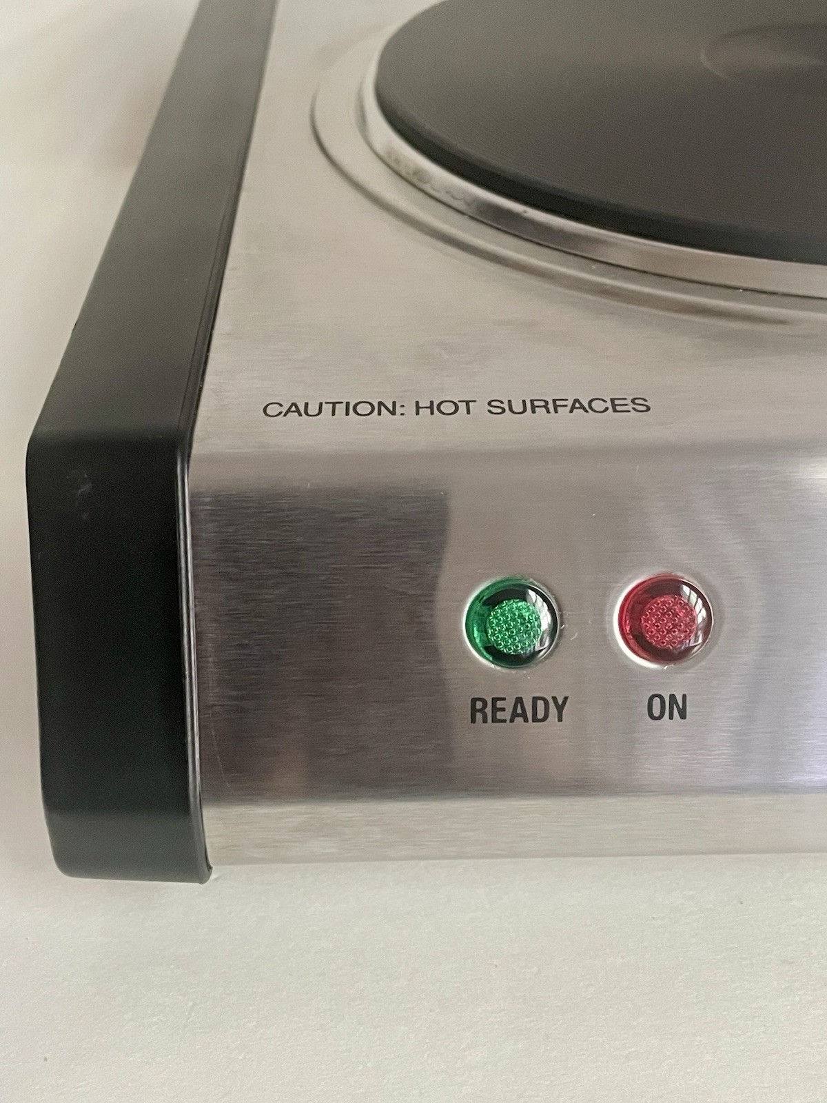 Cuisinart CB-30 Cast-Iron Single Burner Stainless Steel Electric Stove Burner