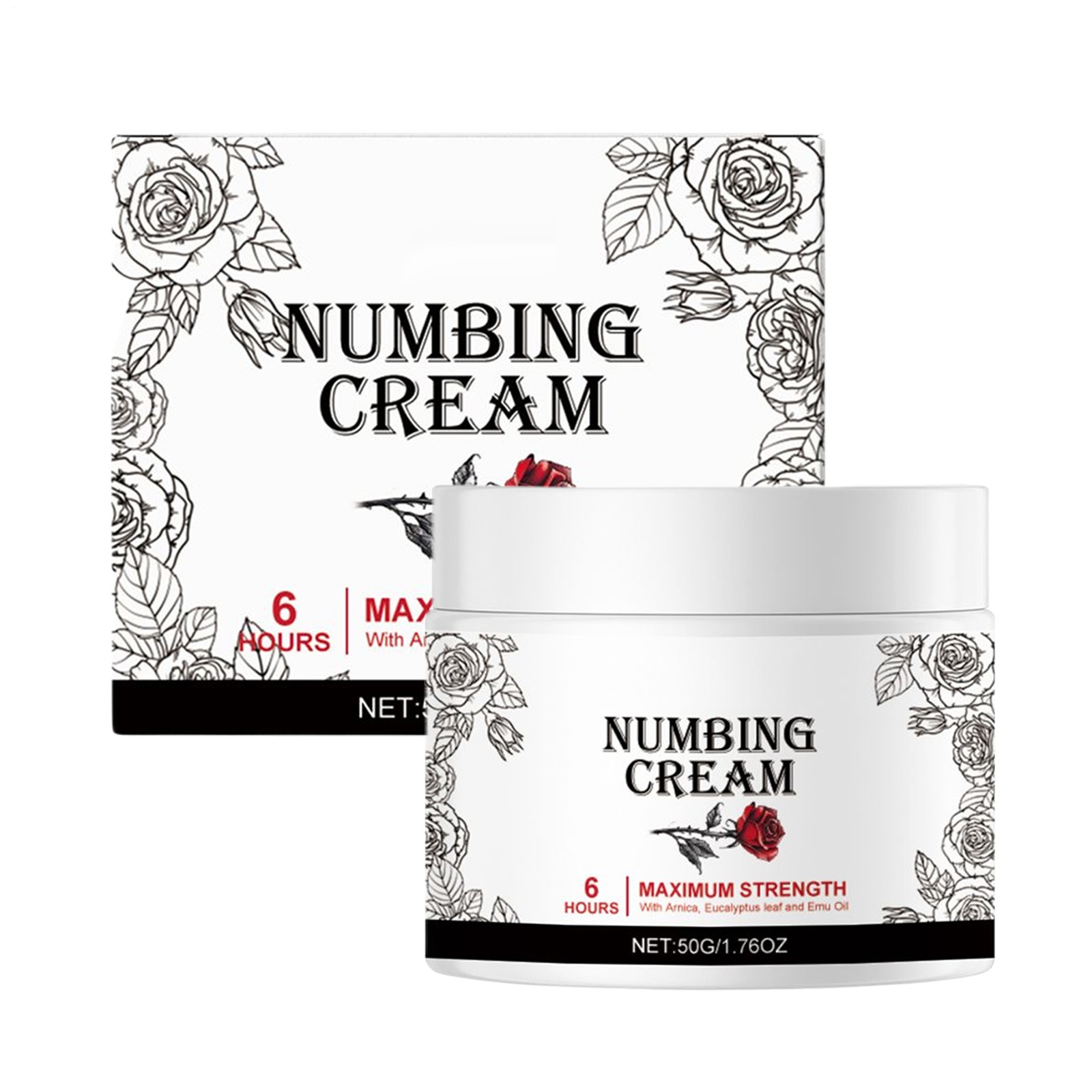 New Tattoo Numibing Cream Gel 50g - Calming Moisturizer Moisturizing Lotion