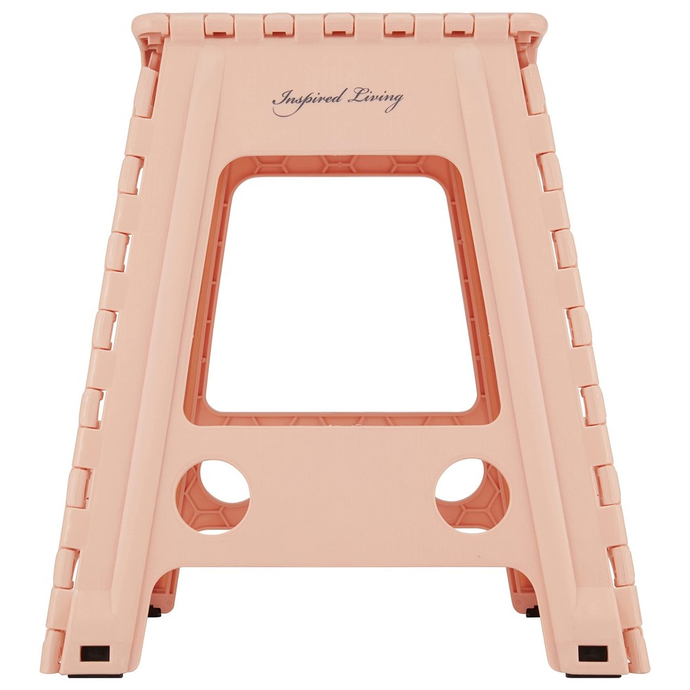 18" Step Stool, Folding Step Stools for Adults, Plastic Foldable Step Stools ...