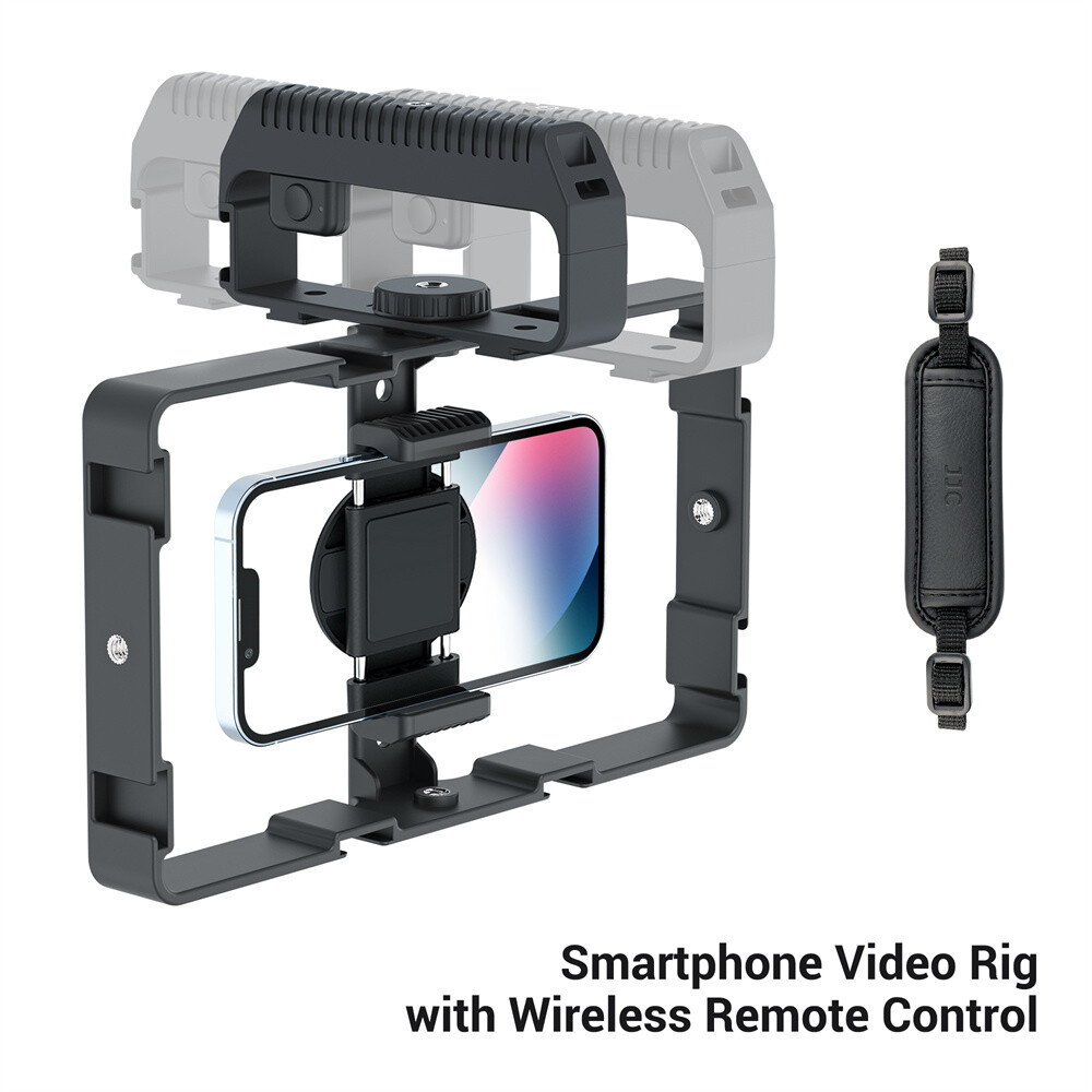 For iPhone Vlogging Kit Stabilizer Phone Video Camera Rig with Remote Control