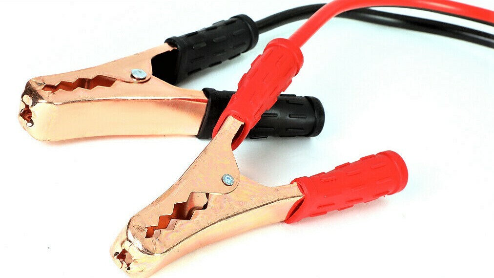 2 ATE PRO 12ft BOOSTER JUMPER CABLES 10 GAUGE CAR TRUCK BATTERY JUMP STARTER AWG