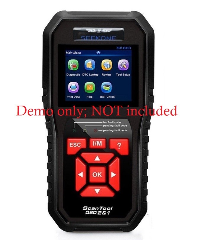 Brand New OBD2 OBDII Main Test Data Cable for SEEKONE SK860 Scanner Code Reader