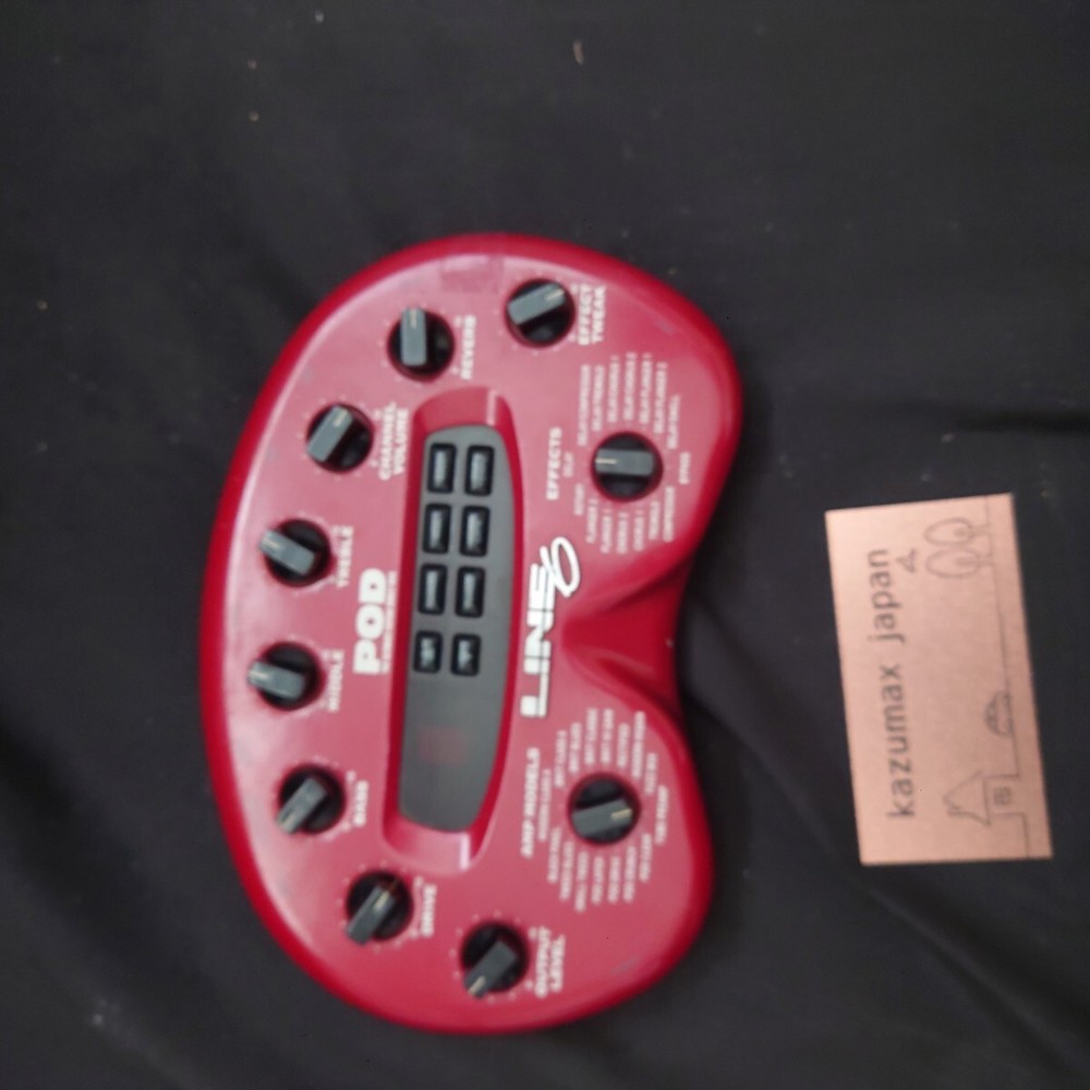 Line 6 POD Multi Effects Amplifier Ultimate Guitar Direct Untested