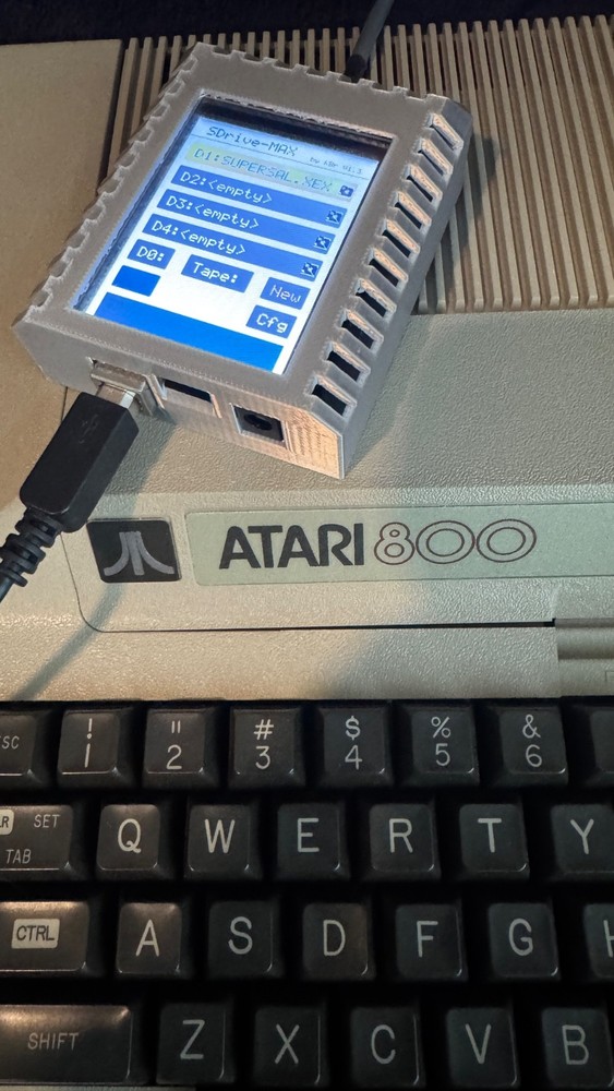 Atari 800 Computer System 48k Working Tested Package w/ 1050Drive S-Drive emul