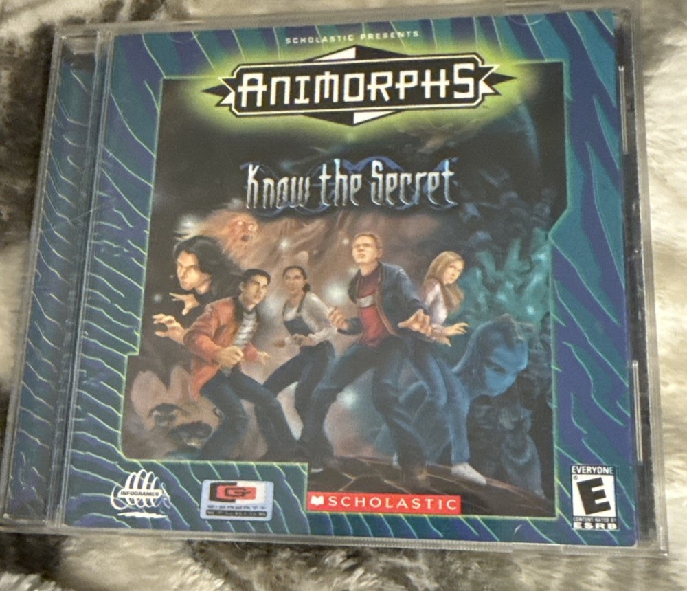 ANIMORPHS KNOW THE SECRET WINDOWS 95/98 CD-ROM GAME