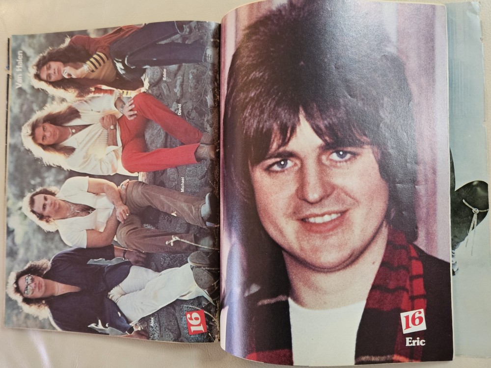 16 Magazine September 1979 KISS, ROLLERS, GIBB, CASSIDY, VAN HALEN