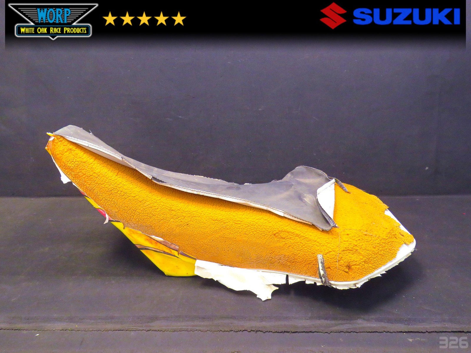 2003 SUZUKI QUADSPORT LTZ400 KFX SEAT PAN FOAM CUSHION COVER SADDLE 03-07