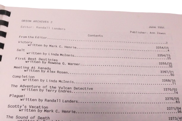 Star Trek Orion Archives 2 Script