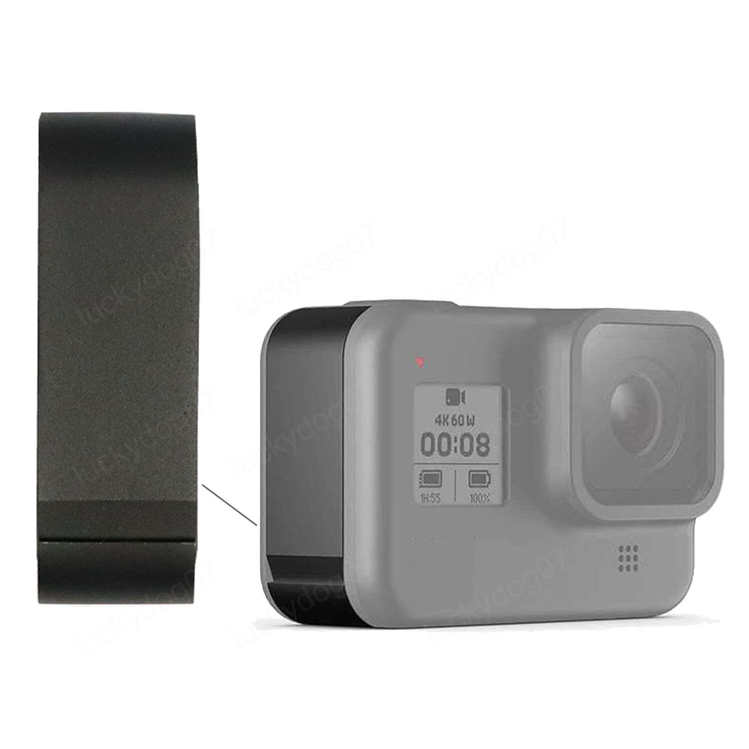OEM GoPro HERO 8 Genuine Black Replacement Side Door Cover AJIOD-001 Camera Lid