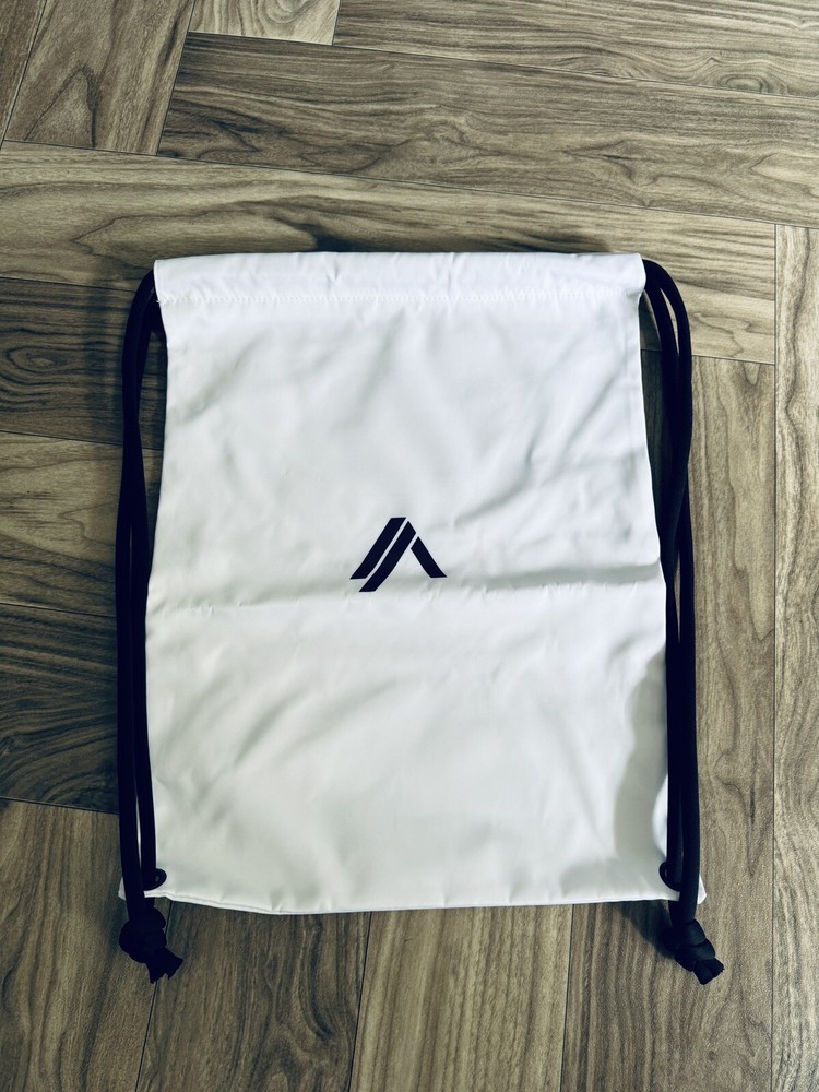 Alphalete Athletics Drawstring New Classic String Backpack White