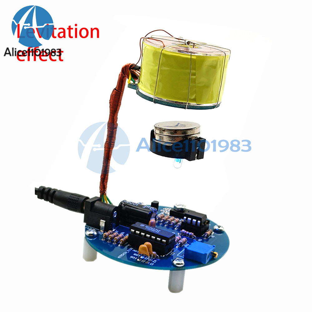 12V 1-2A Magnetic Levitation DIY Suspension Electronic Learning Practice Kit