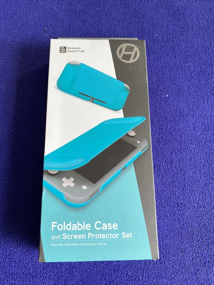 Hyperkin Foldable Case + Screen Protector Set Nintendo Switch Lite - Turquoise