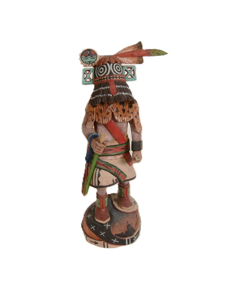 Hopi Kachina "Helili" By Woody Jewemcanewa
