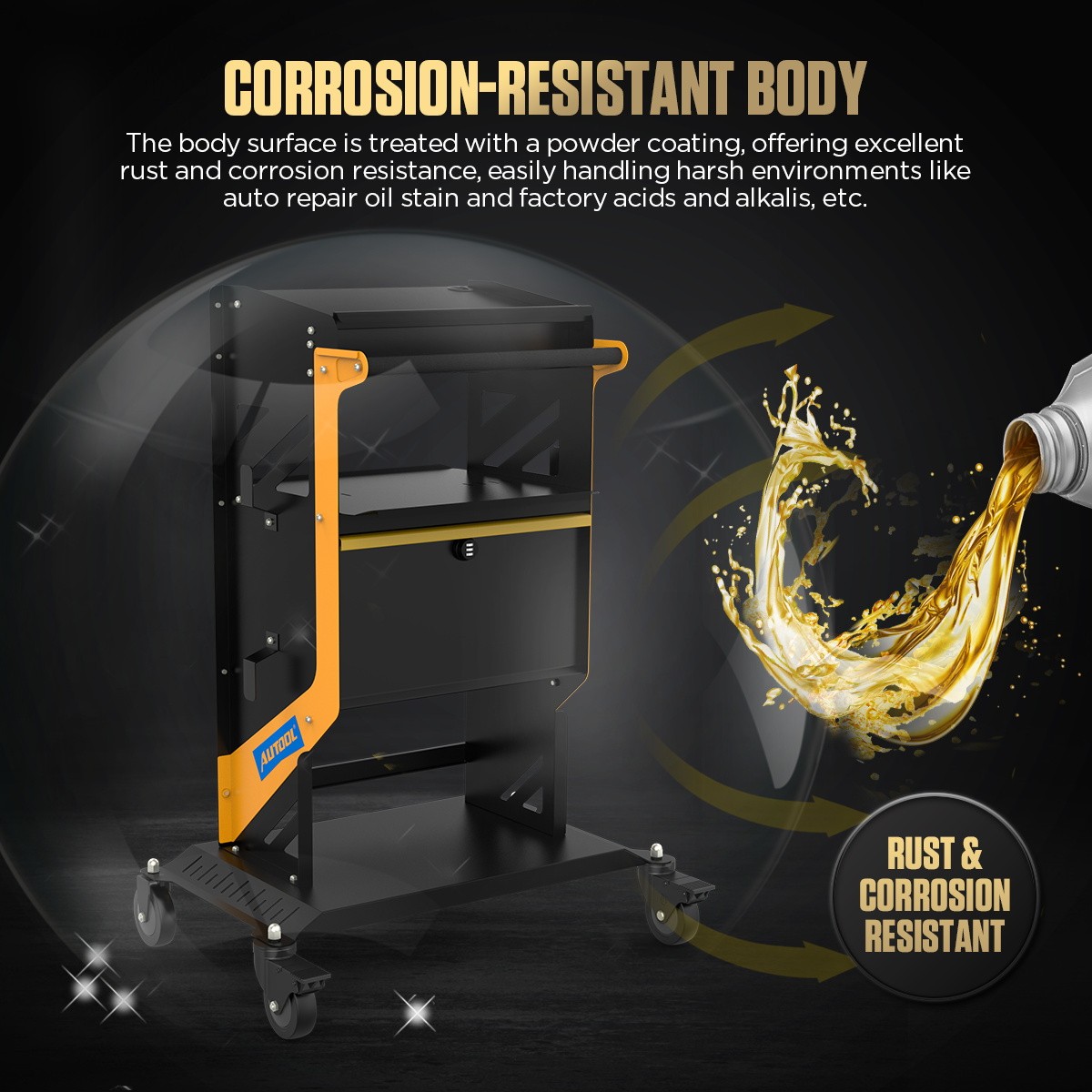 Reprogramming Power Supply ECU Battery Charger Stable +Trolley Cart Rolling Tool