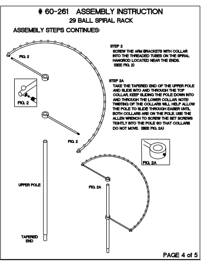 Spiral Clothing Rack Chrome 29 Ball Garment Retail Display Store Fixture 63" H