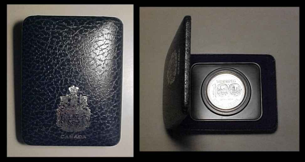 CANADA 1974 Winnipeg Dollar Specimen