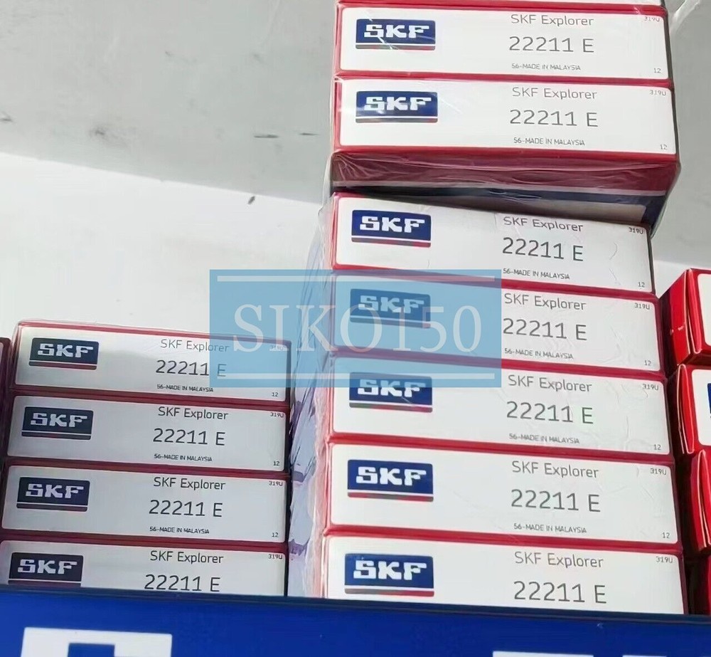 1x SKF 22211 E spherical roller bearing #SK