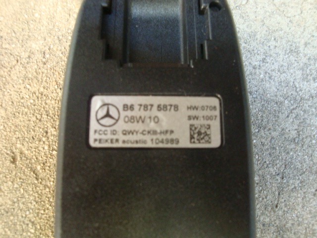 Mercedes Bluetooth phone adapter interface S E CLS CLK Class B67876878