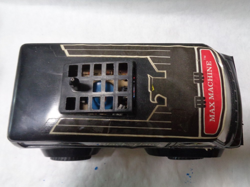 SCHAPER BLACK HAWK MACHINE VAN BATTERY TOY UNTESTED