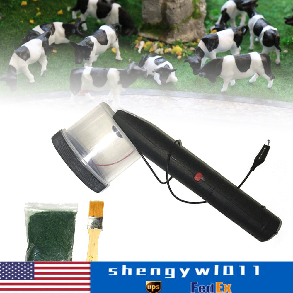 Model Scenery Landscap Hand held Static Grass Flock Applicator Advanced Diorama