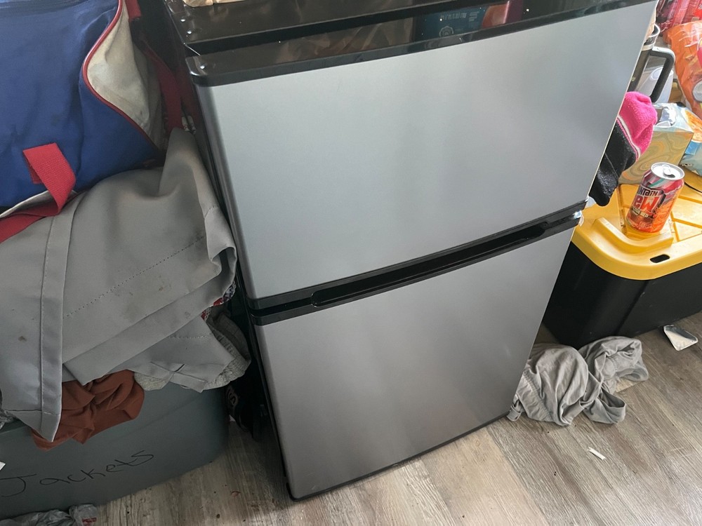 mini fridge with freezer 2 door used
