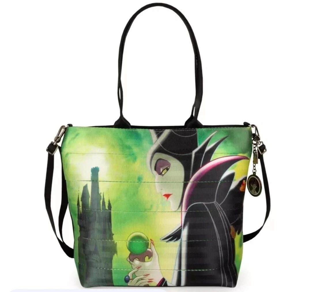 Harveys Disney Maleficent Dragon Sleeping Beauty Tote Bag Purse NWT Sold Out!