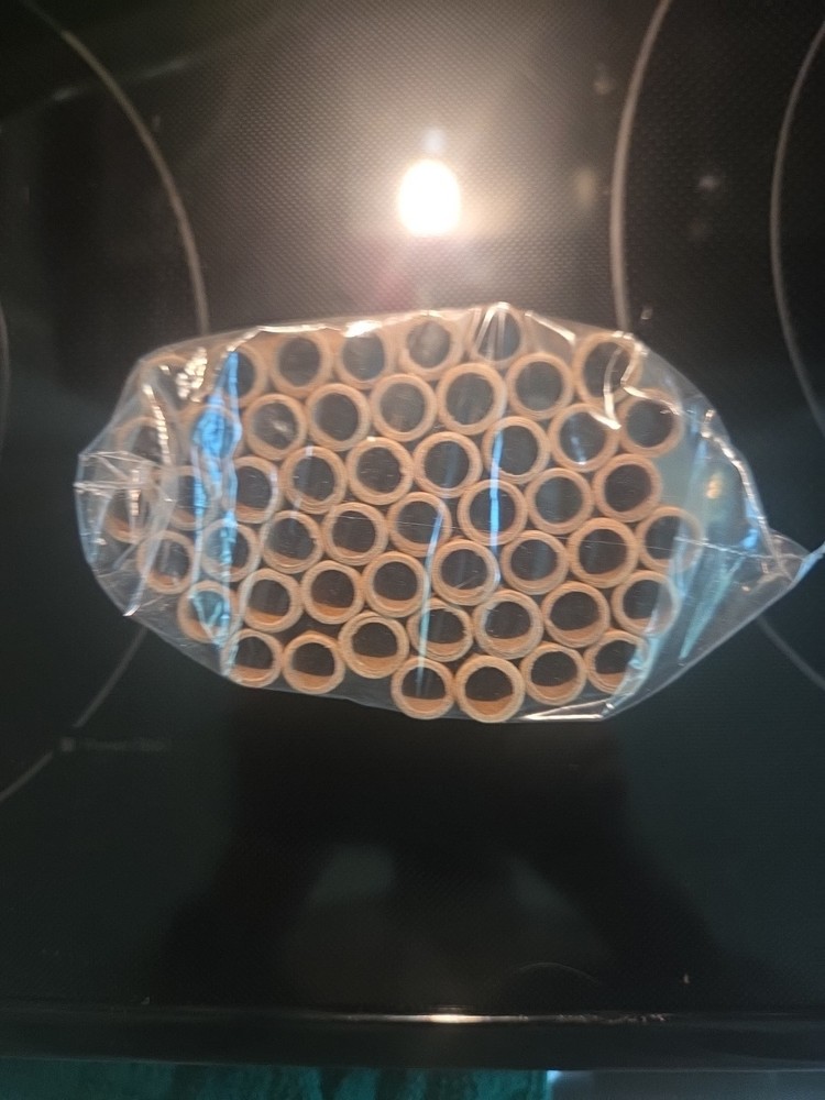 Brown Cardboard Small Tubes
