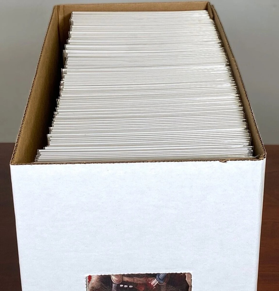 2 BCW Quality Short Comic Book Storage Boxes Thick & Stackable White Cardboard