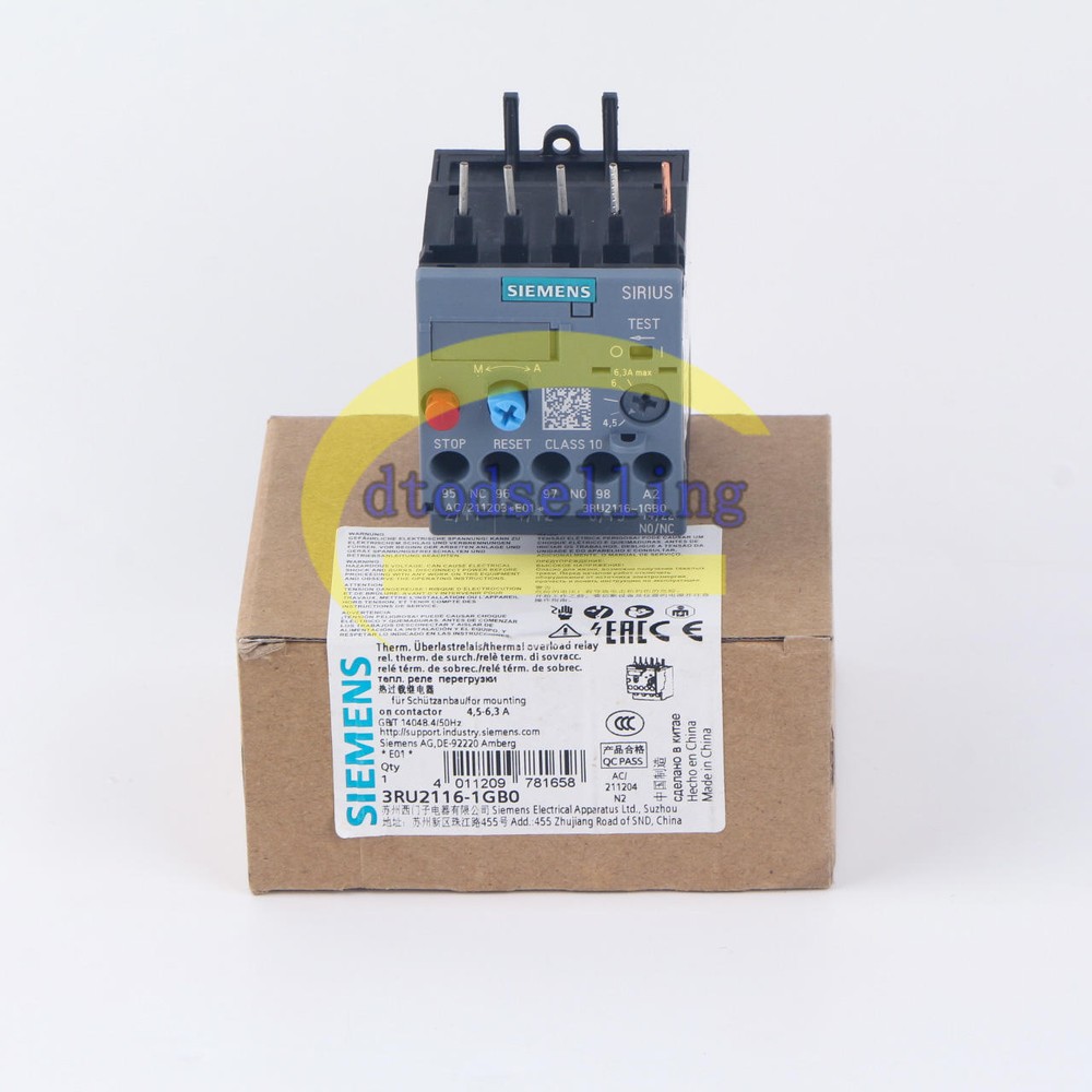 1pcs new Siemens 3RU2116-1GB0 Overload Relay